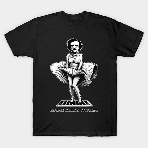 Edgar Allan Monroe T-Shirt by Poe & Co. Lit